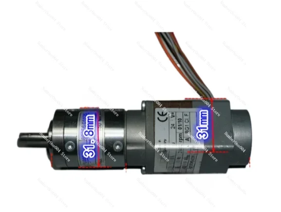 PLG32 brushless planetary gear motor, two-stage planetary gear, 24V brushless planetary gear