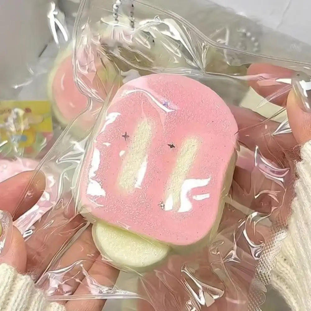 

Cute Food Series Stress-relieving Toys Silicone Squeezing Toys Slow Recovery Toy Gift Relieve Anxiety Sensory Toy For Adult T6S4