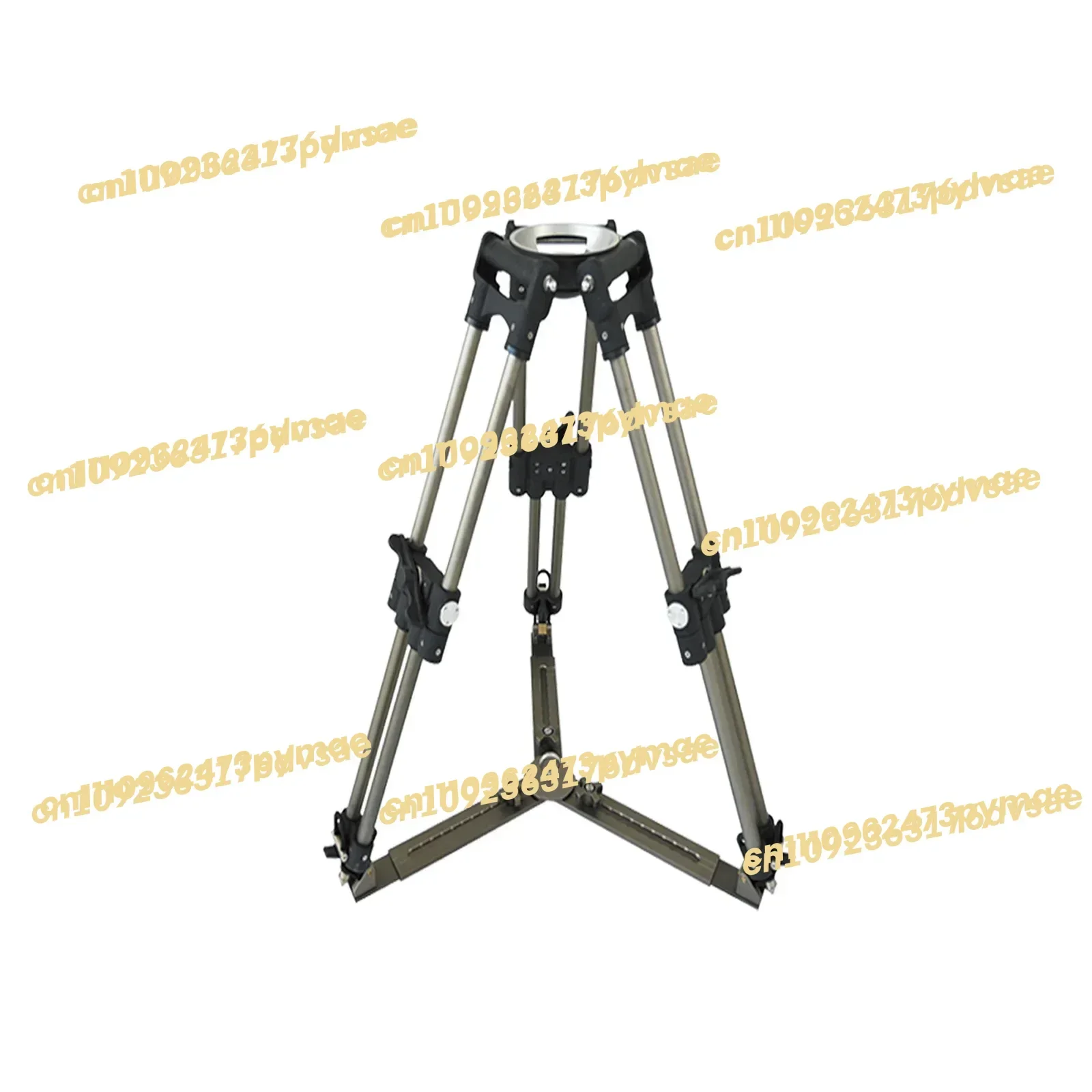 

NEW In Stock Film and television tripod aluminum double leg tripod for SLRS and video cameras