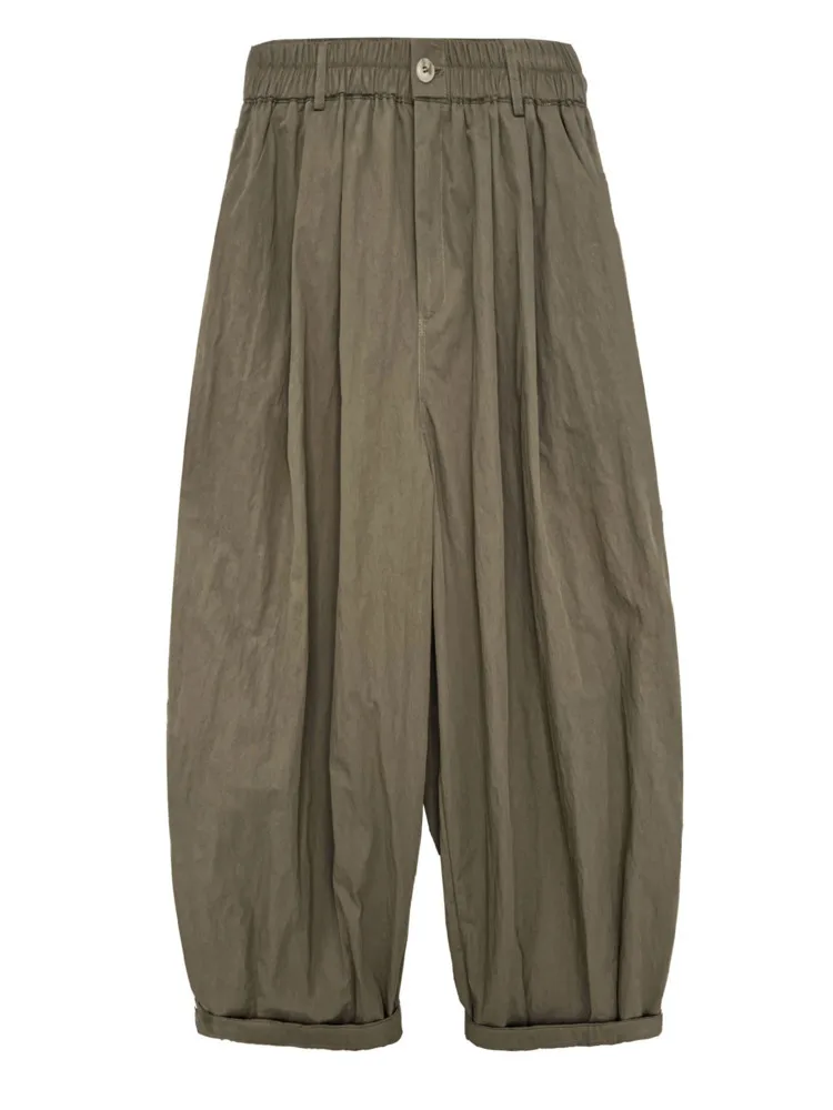 WHTREND الأساسية بسيطة تنوعا فضفاض السراويل الطويلة للنساء الخريف جديد مستقيم عادية واسعة الساق بنطلون WH2077 #5