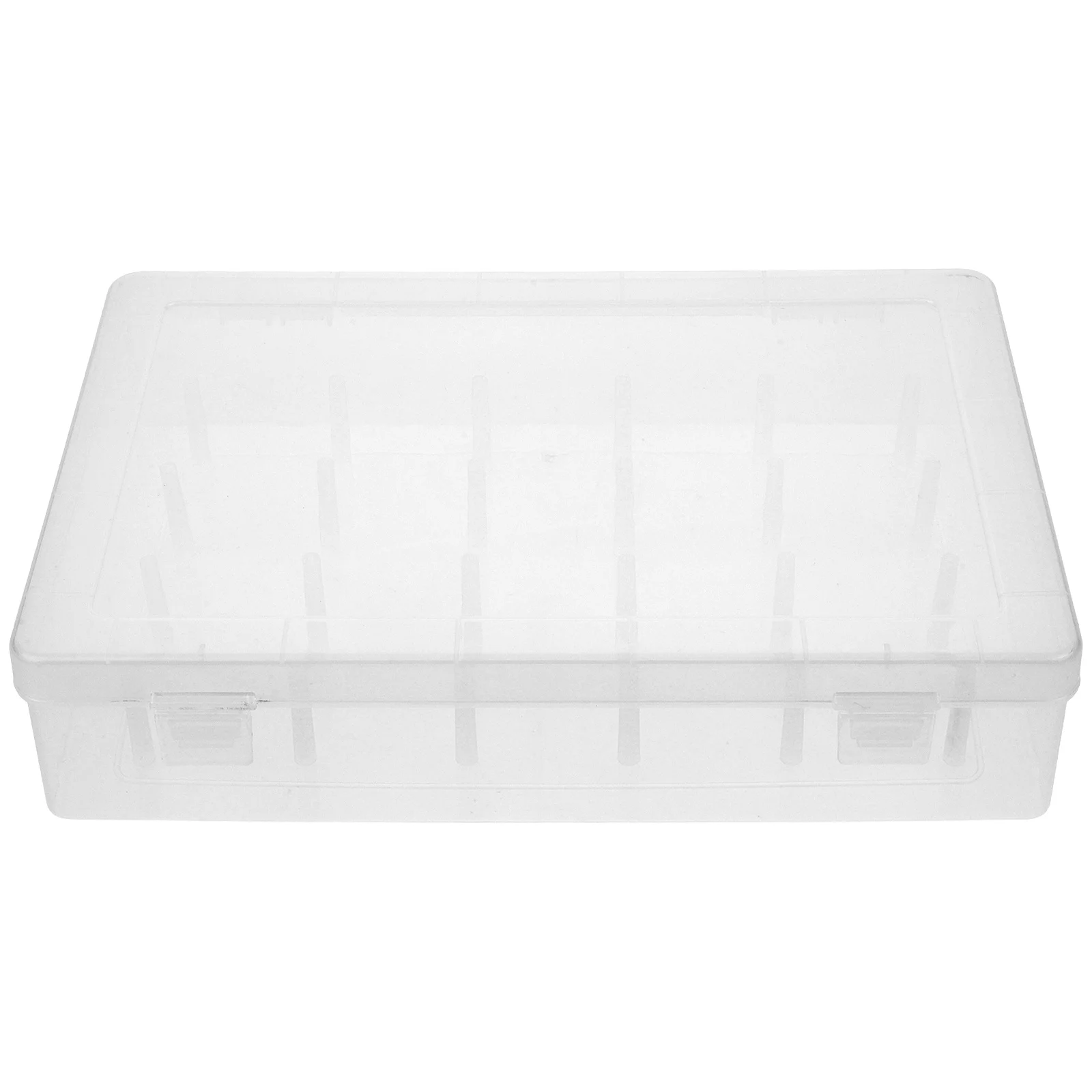 Clear Thread Organizer Box Sewing Storage Holder Multi Spool Slots Efficient Organization Tidy Home Must Have Thread Organiser