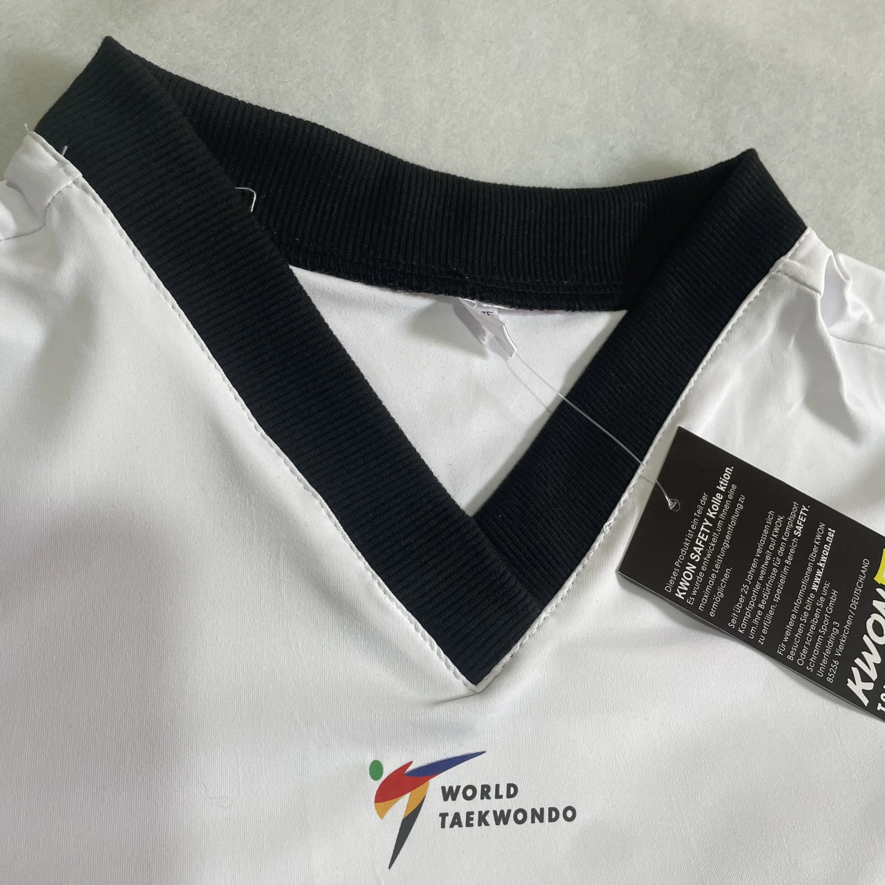 High-Elasticity KWON Taekwondo Uniforms Is Designed to Protect the Privacy WT Standard World Taekwondo Doboks Big Size 210cm 200 5