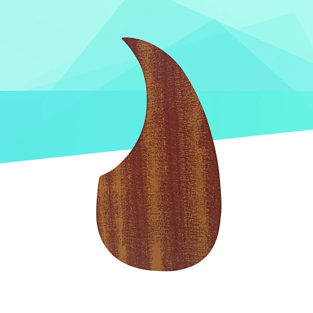 

1 pc Wood Grain Guitar Pickguard 128Mm Self-Adhesive Anti-Scratch Guard Sticker For Acoustic Guitar Replacement Parts Accessory