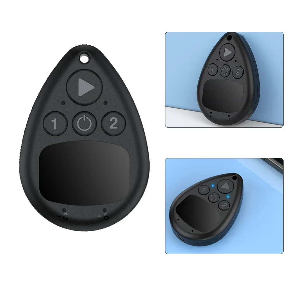 Wireless Auto Clicker for Mobile For Gaming Simultaneous Control of Two Devices Compact 65mm Design for Easy Carrying