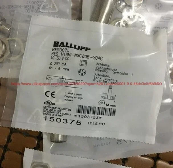 BES M18MI-NSC80B-S04G proximity switch NPN normally open inductive sensor