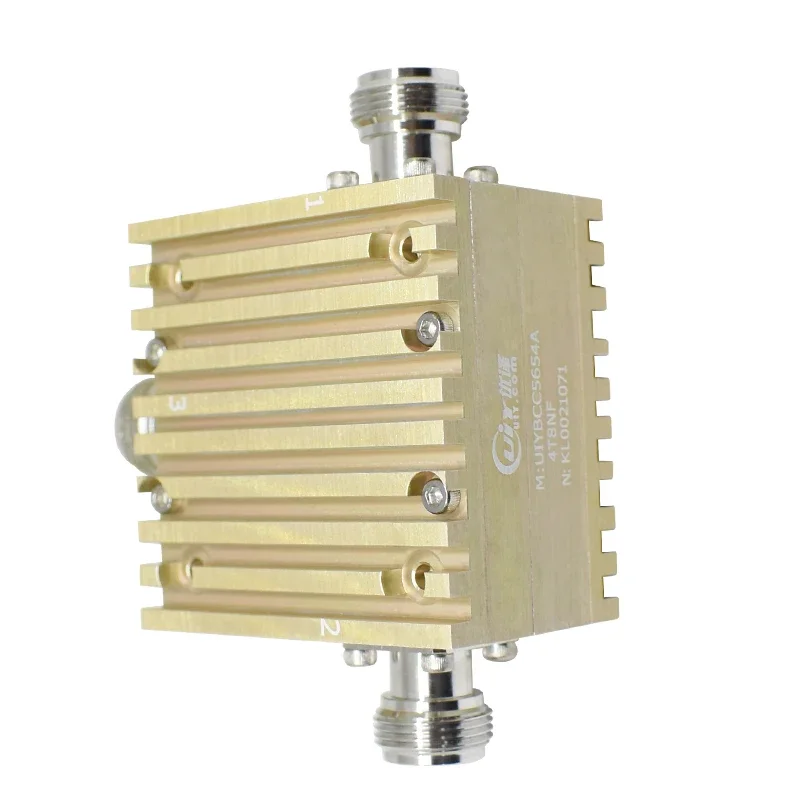 High Power 300W 4.0~8.0 GHz Full Bandwidth C Band Broadband Coaxial Circulators