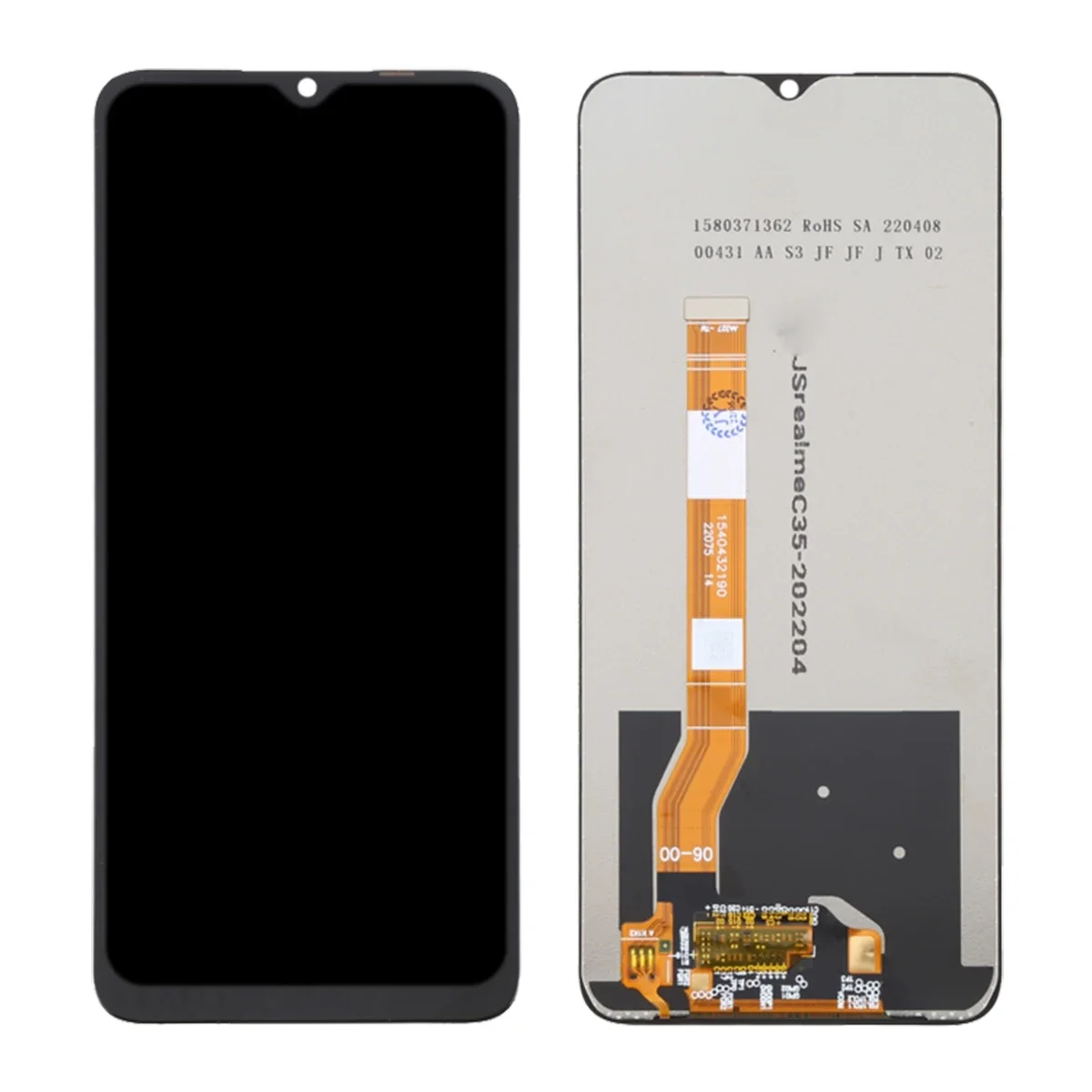 For OPPO Realme C35 RMX3511 LCD Display Touch Screen Digitizer Assembly Replacement Parts