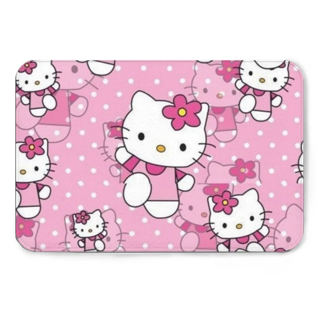 Hello Kitty Sanrio Large Room Rugs  Carpet Flannel Home Decorations