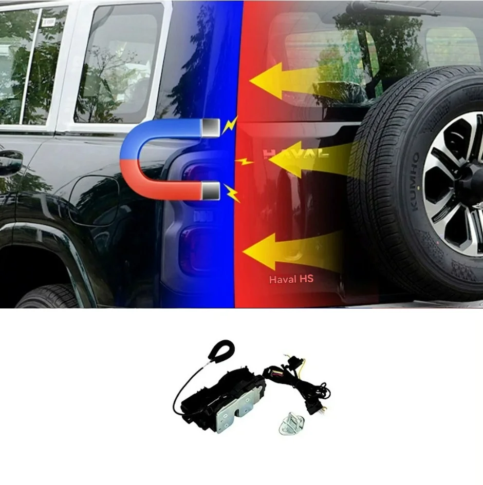 

SZX Brand 24 2nd Gen New Haval H9 OEM Standard Electric Suction Tailgate Trunk Rear Door Intelligent Automatic Lock Switch For