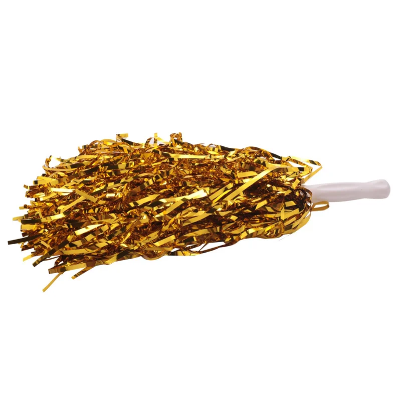 yholi-120pcs-cheerleading-pom-poms-metallic-foil-cheer-pom-poms-with-plastic-handle-for-adults-kids-cheerleaders-party-yellow