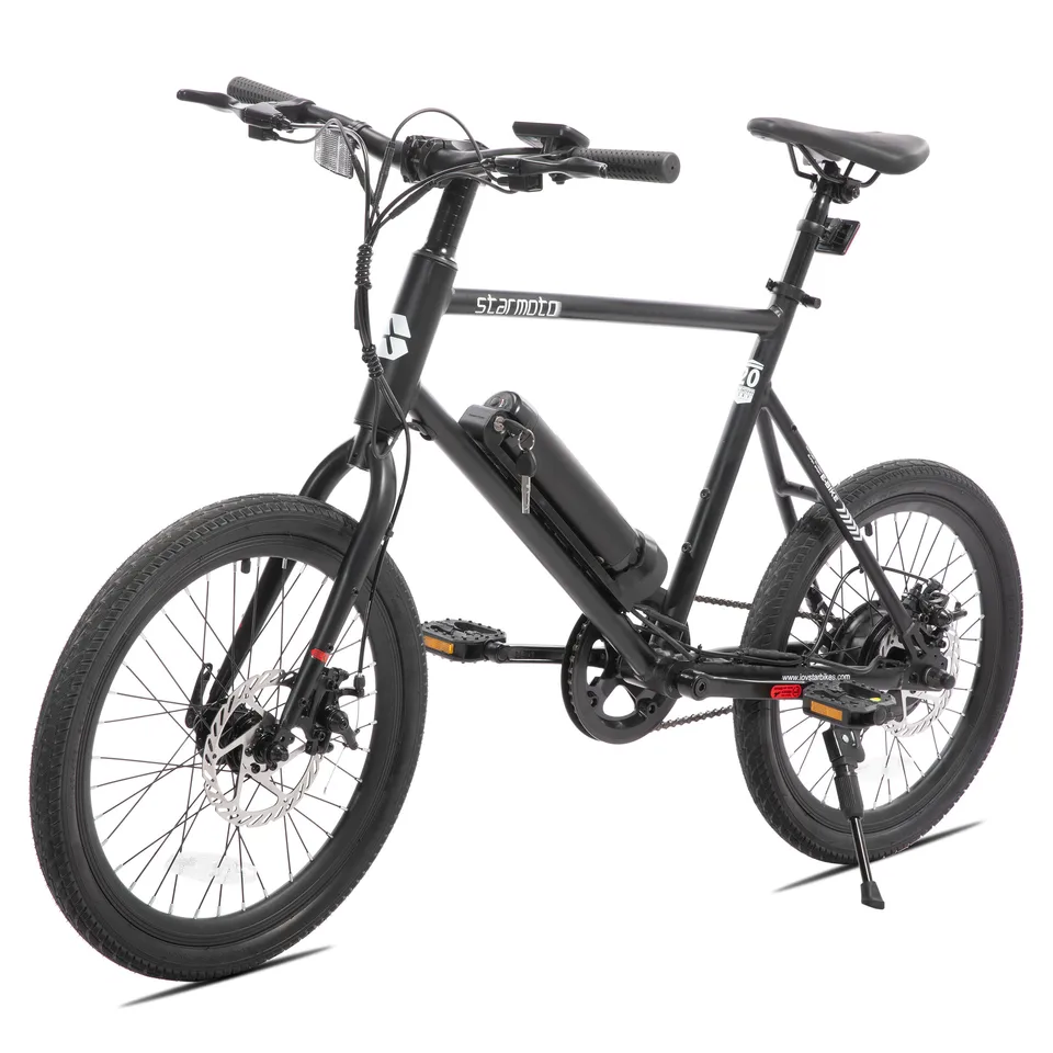 JOYSTAR 20" Electric Bicycle for Kids Aged 7-12 Max 15 Miles 16 Mph with 7.8 Ah Battery Dual Disc Brakes Kids Ebike image 9