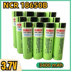 Original High Capacity NCR 18650B 3.7V 3400mAh 18650 Flat Head High Current Rechargeable Lithium Battery