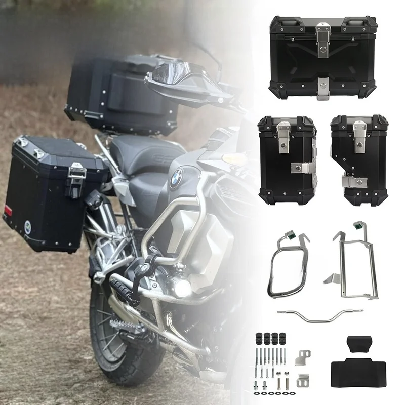 1200GS 1250GS Side Box Bracket Installation Without Damage 304 Stainless Steel Bracket