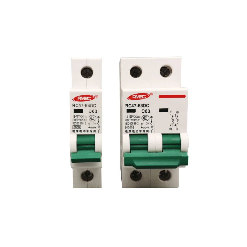 2P DC circuit breaker 80A 100A 125A 150A 200A 250A current 12V 24V 48V solar cells RV yacht lifepo4 battery protection switch