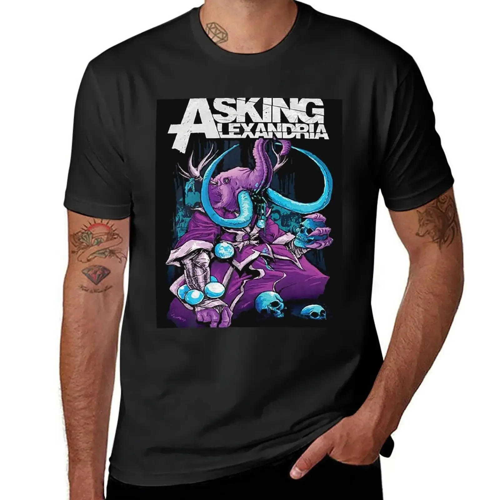 

New Asking alexandria T-Shirt tees t-shirts man quick-drying t-shirt boys t shirts fruit of the loom mens t shirts