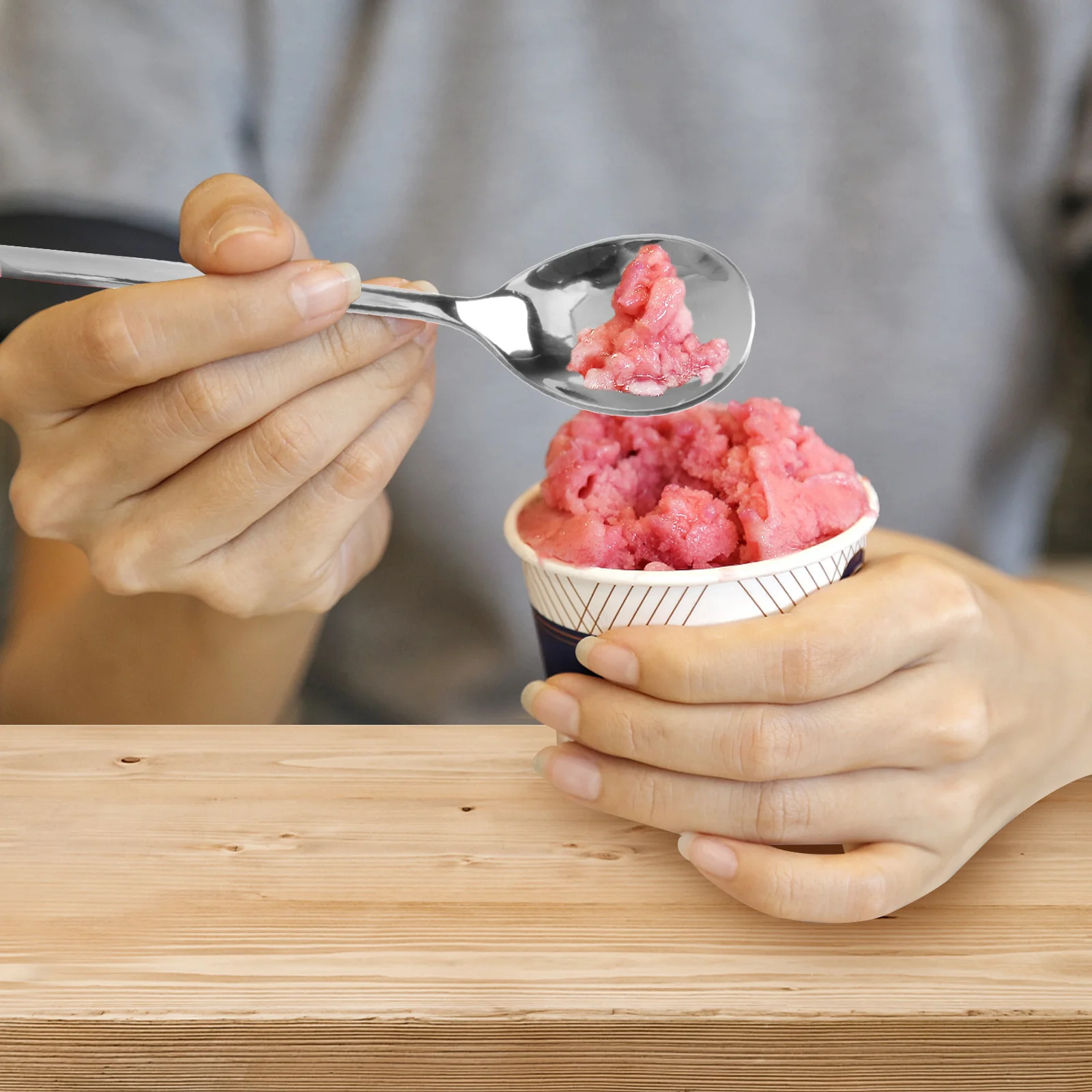 

4Pcs Christmas Tree Spoons Rust-Proof Coffee Mixing Long Handle Exquisite Stainless Steel Novel Creative Kitchen Tools