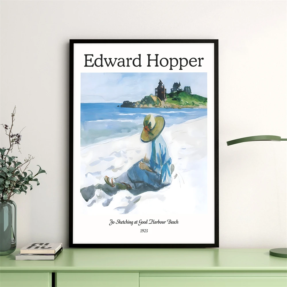 Edward Hopper The Bootleggers 192 Hopper Wall Poster Museum Print Modern Wall Art Landscape Poster Home Wall Decor