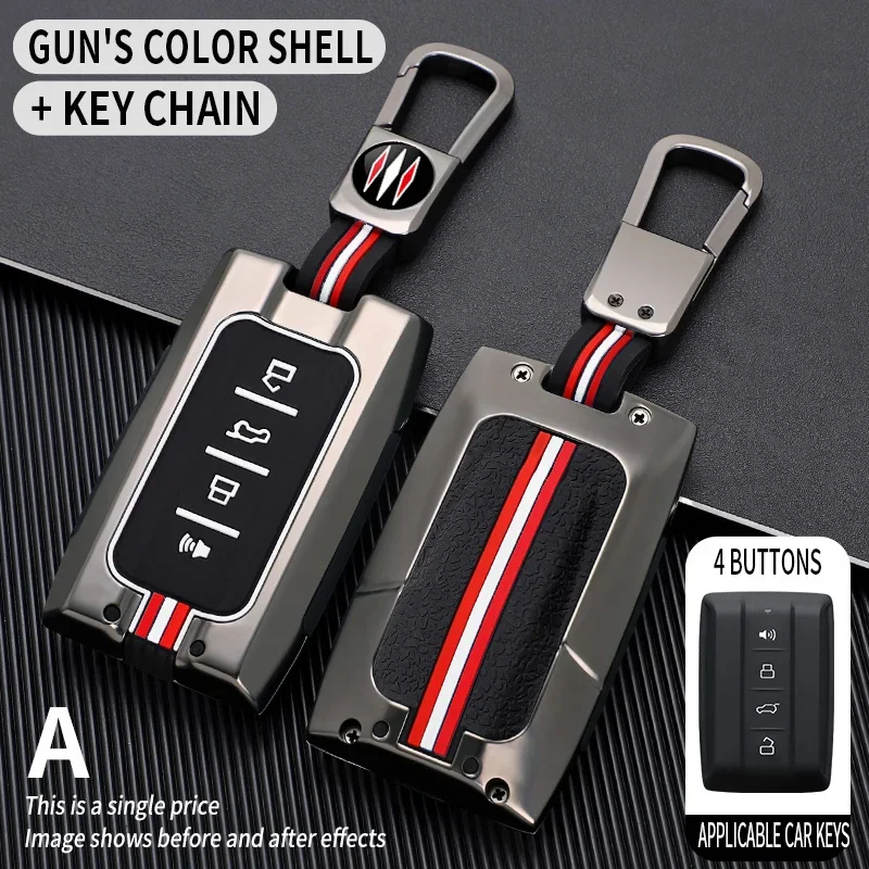 For Tank 300 Key Cover New Label Metal Shell Cyber Ranger City Edition for TANK Off-Road Version for TANK 500 Car Key Case