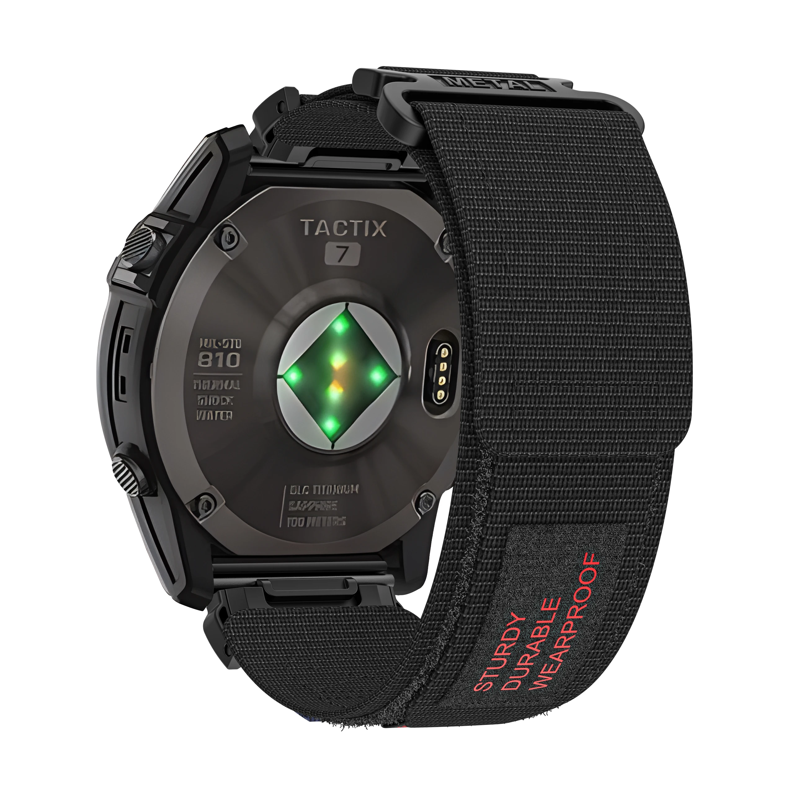22mm 26mm Nylon Quick Fit Strap For Garmin Fenix 6X 6 Pro 7 7X Solar 5 5X Plus 3 3HR Tactix 7Pro Sport Quickfit Bracelet Band