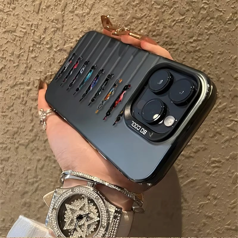 Formula Racing Cars Design Case For Samsung Galaxy S25 S24 S23 Ultra S22 Plus S21 S20 FE A15 A34 A35 A53 A54 A55 Cover - náhled 3