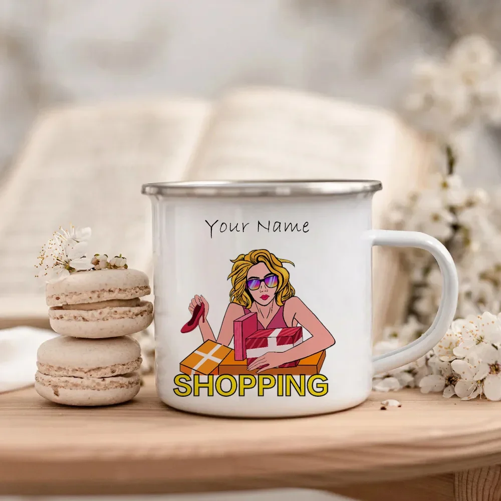 Coffee Mug with Your Name Printed, Original Breakfast Cups and Mugs, Recommend Custom Enamel Mug, Dropshipping Cupshe Beer