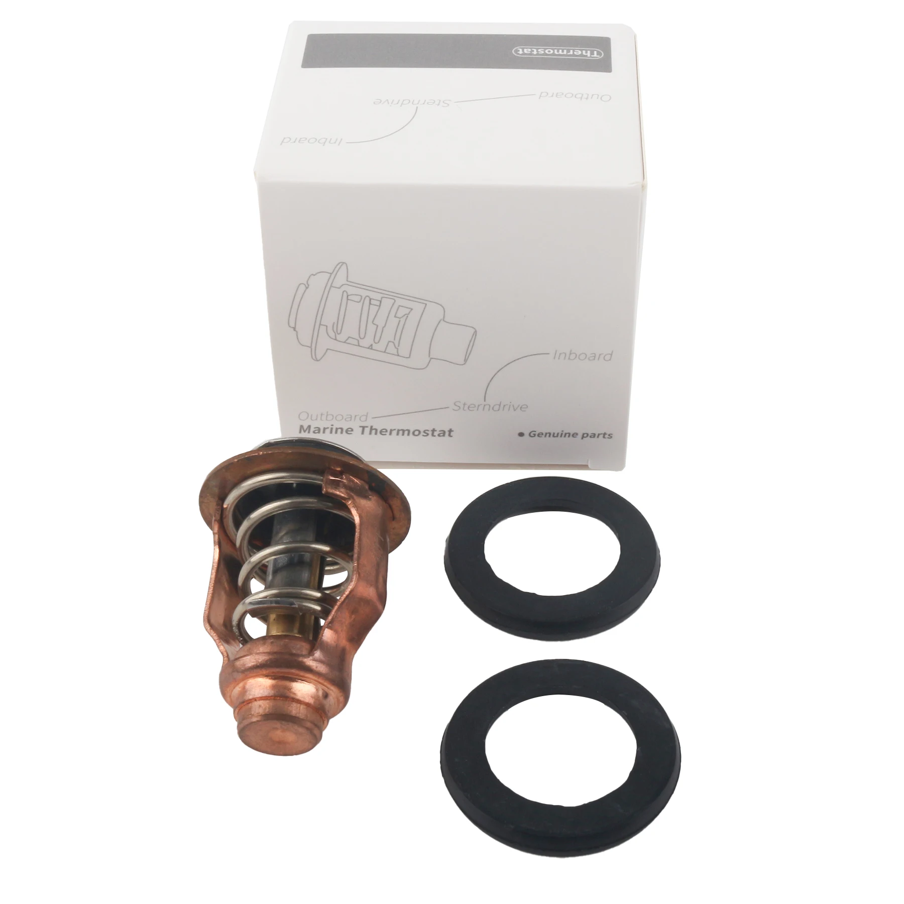 

Soxa Marine 140°F 60°C Thermostat For Evinrude Johnson OMC 70 80 90 100 115 - 300 HP DF70A DF80A DF90A DF100B 5033721 0769254