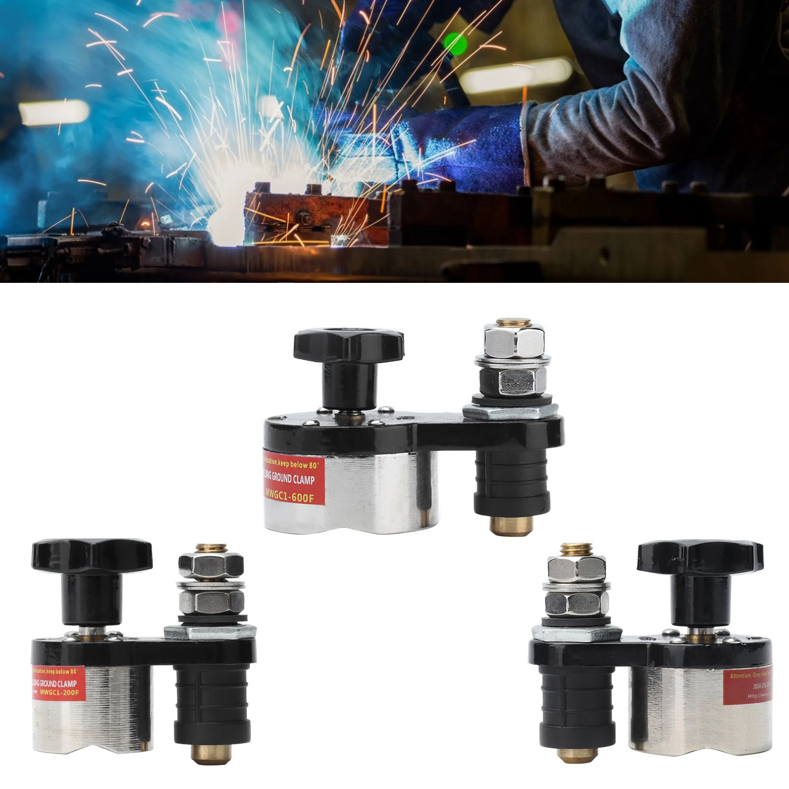 Magnet Grounding untuk Pengelasan, Penjepit Grounding Magnetik dengan Saklar On/Off yang Dapat Disesuaikan, Penyangga Magnet Grounding, Konektor Magnet Grounding