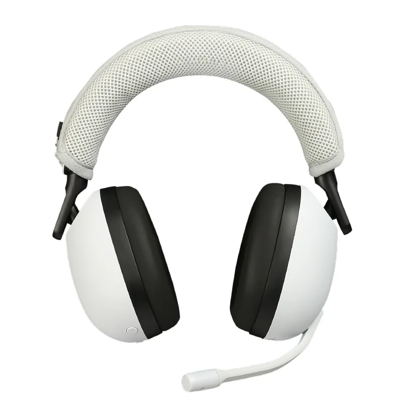 Kopfhörer-Reißverschluss-Stirnband aus Strickstoff, Schutzhülle für Sony INZONE H9 H7 Kopfhörer, Kopfbügel-Abdeckung, hochwertiges Gefühl – Detail 1
