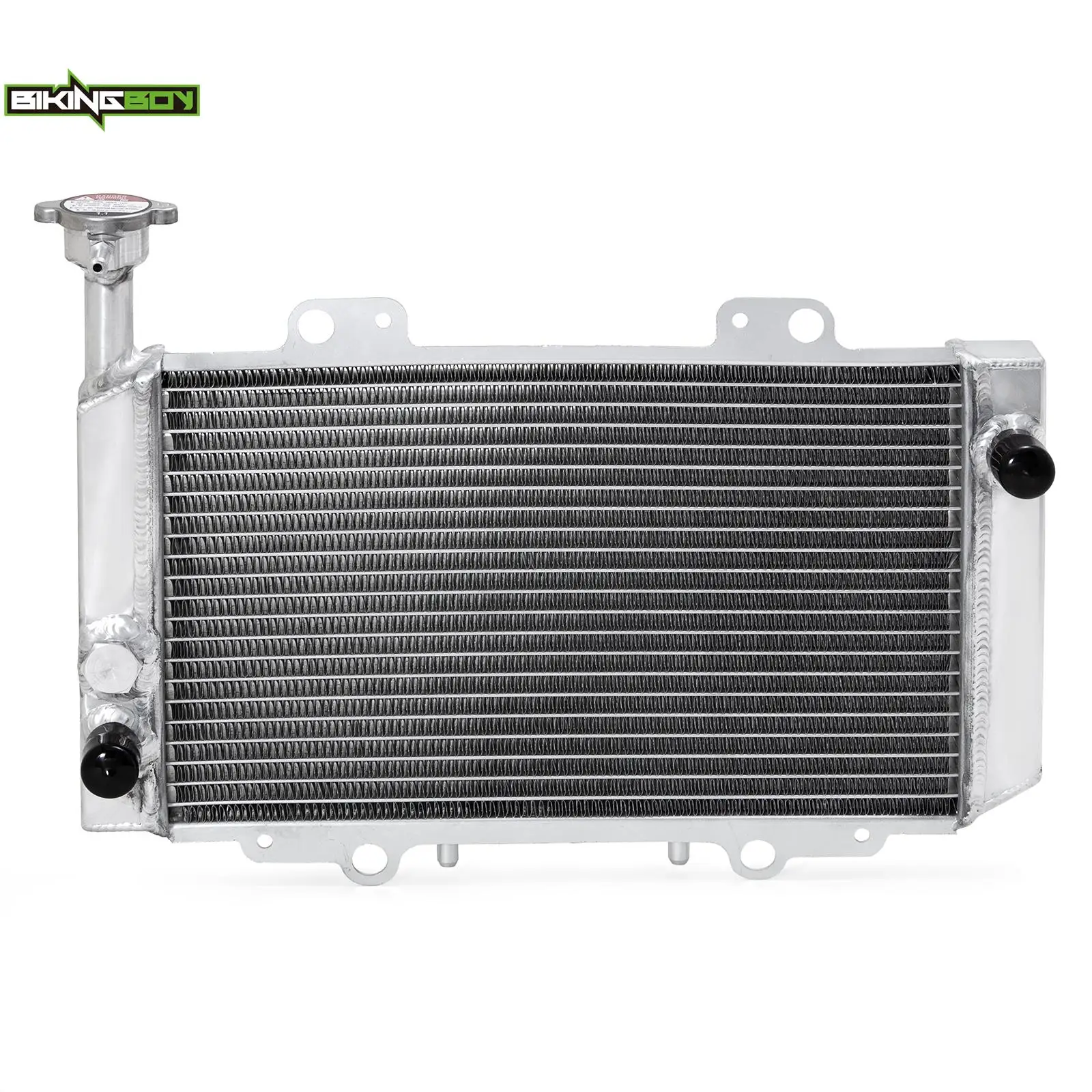 BIKINGBOY ngine Cooling Radiator For Husin HS 400 UTV-2 UTV-4 ATV-8 Bennche Yardsport Coleman Massimo EWater Cooler Polished Set