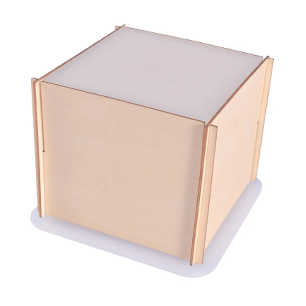 

1Set Square Resin Mold Fixed Wooden Frame Epoxy Resin Cube Silicone Mold DIY Home Decor Flower Preservation Insect Specimen
