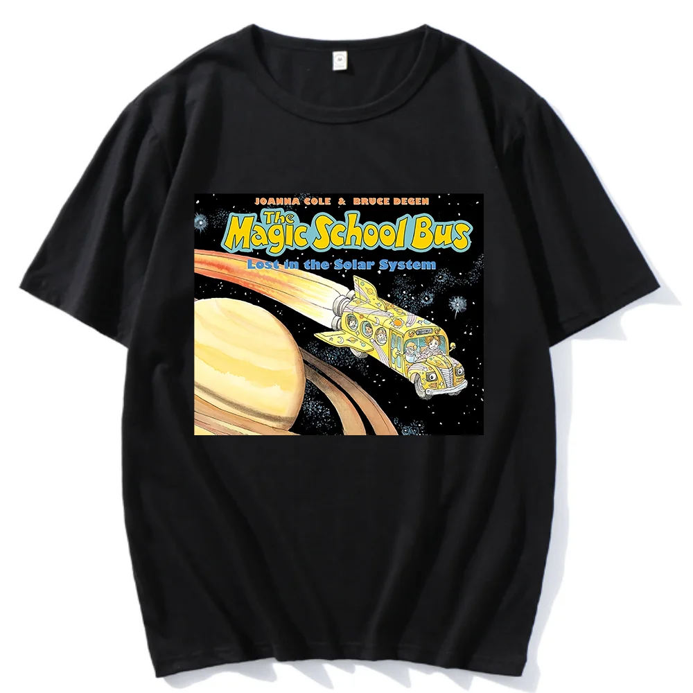 

Таинственный школьный автобус y2k футболка kawaii Original Graphic ropa de mujer мужская женская одежда минималистичный мужской женский Kpop нейтральный