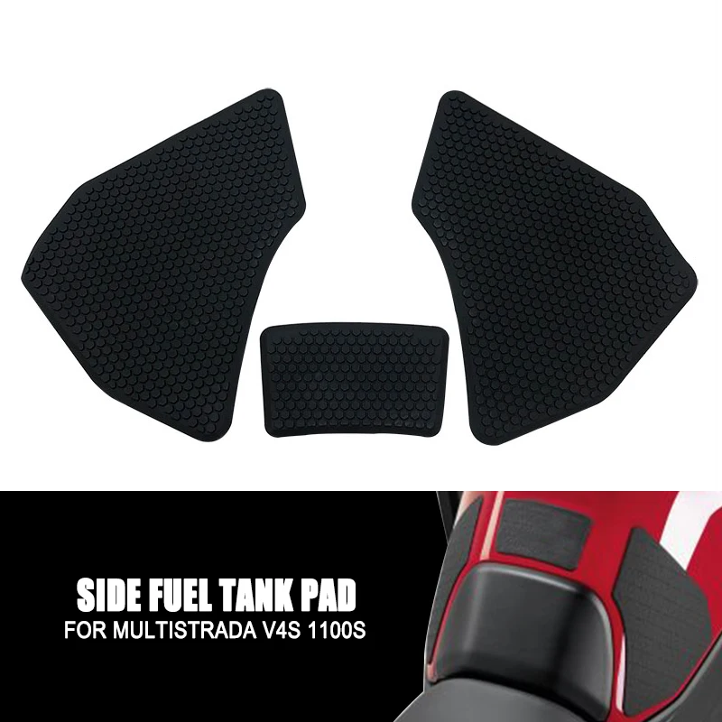 

Side Tank Pad Oil Gas Fuel Protector Cover Sticker For Ducati Multistrada V4 1100 Sport 1100S 2021-2022 Motorcycle Accessories