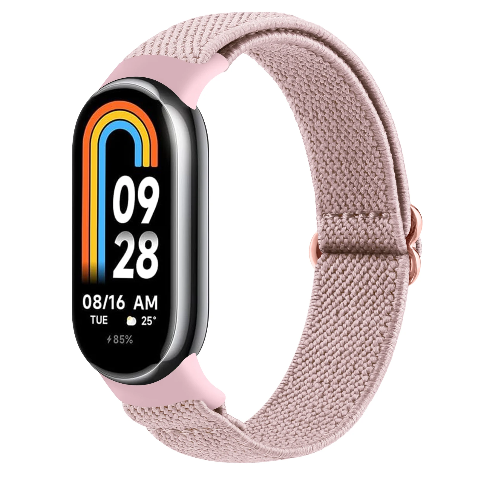 Nylon-Schlaufenarmband für Xiaomi Smart Band 10 9 8 Ersatz-Uhrenarmband NFC Elastisches Armband für Xiaomi Smart Band 10 9 8 – Detail 2