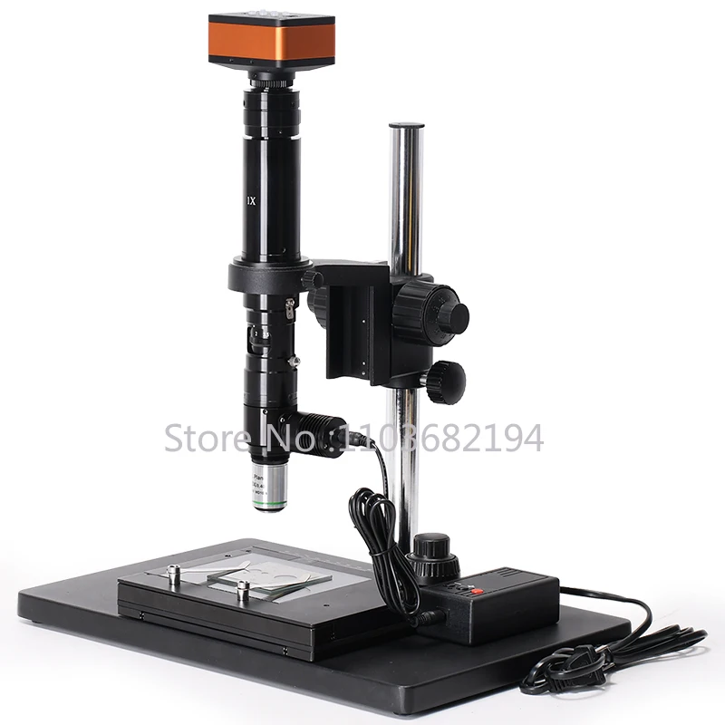 Industrial Electronic Digital Microscope High Power Coaxial Optical Lens Cell Viewing Hd Chip Integrated Circuit Camera