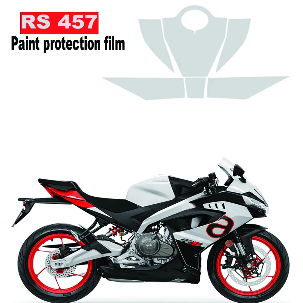 

For Aprilia RS 457 2025 PPF For Aprilia RS 457 Paint Protection Film Motorcycle Anti-scratch Fairing Protection Film