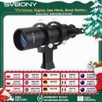 SVBONY SV208 Astronomical Telescope Finder Scope w/ Illuminated 8x50 Straight-Through Correct Image