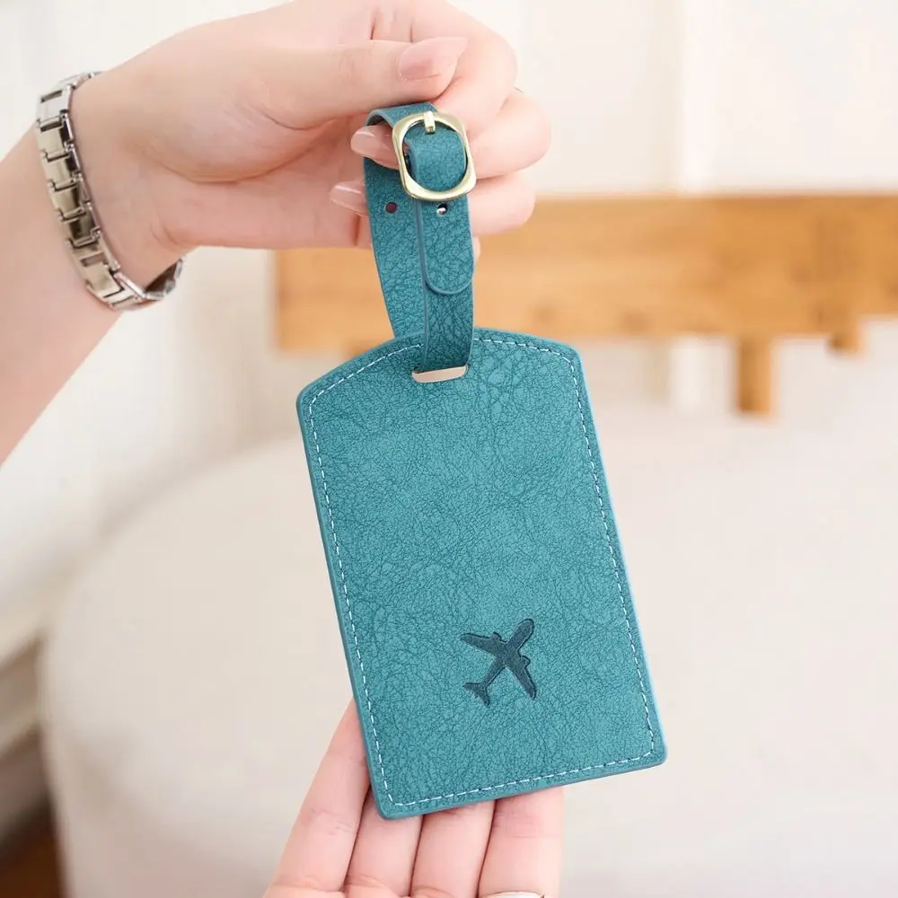 

Name Luggage Tags Pu Luggage Tag Address Label Baggage Name Tags Airplane Suitcase Tag Boarding Pass