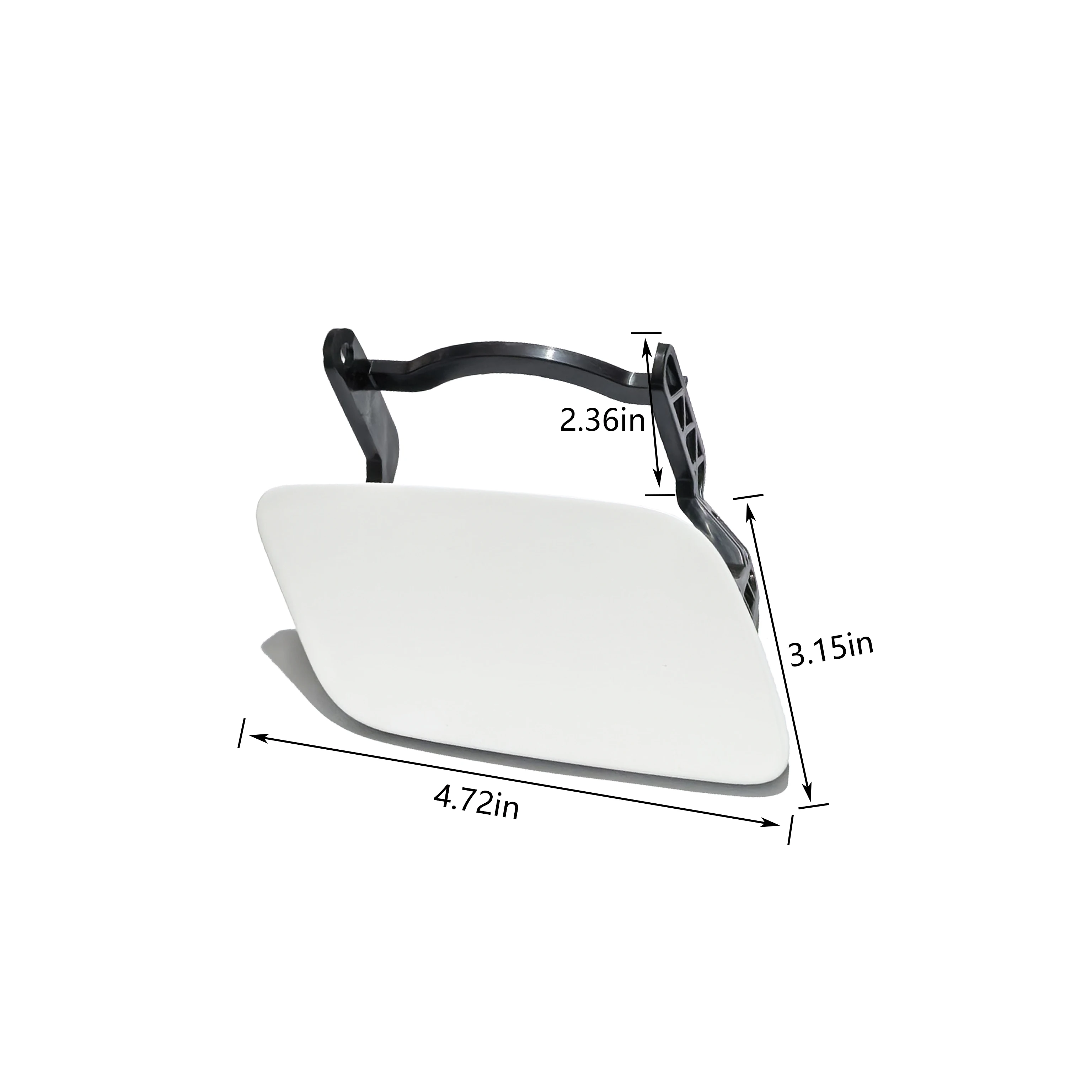 Frontstoßstangen-Scheinwerferwaschdüsenabdeckung Scheinwerfersprühdüse für 08-12 Audi Q5 8R0955275 8R0955276 Nur für Basismodell – Detail 2