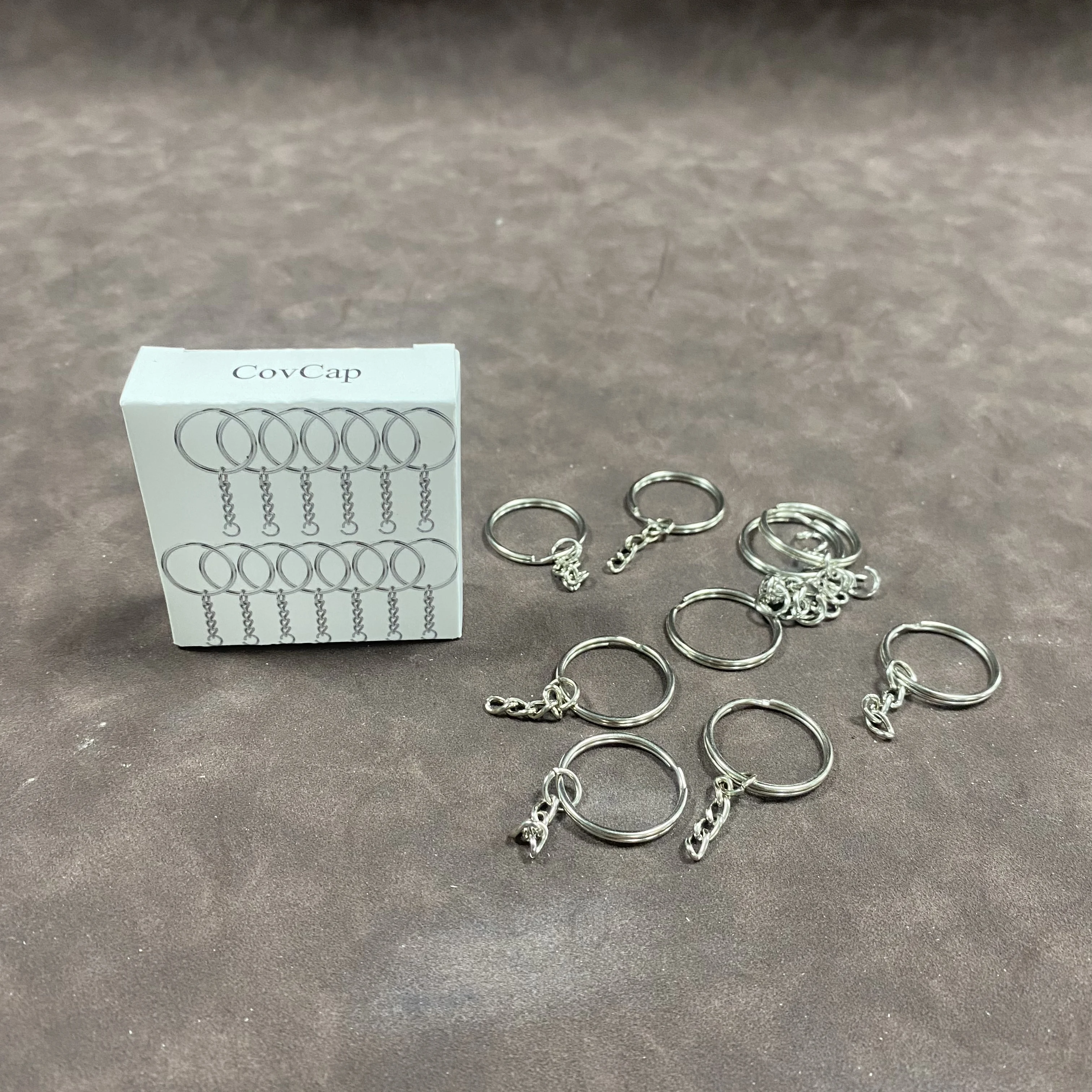 CovCap 1 Box Metal Keyrings