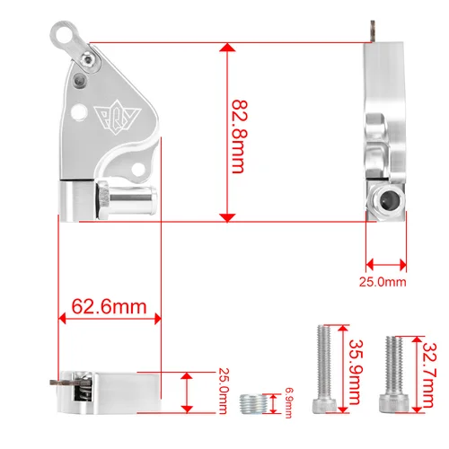 Imagen 2 del producto Nuevo adaptador de colector de admisión PQY de alta calidad para colectores Civic K20 en adaptador de refrigerante K24 WLR-IMK06S-QY