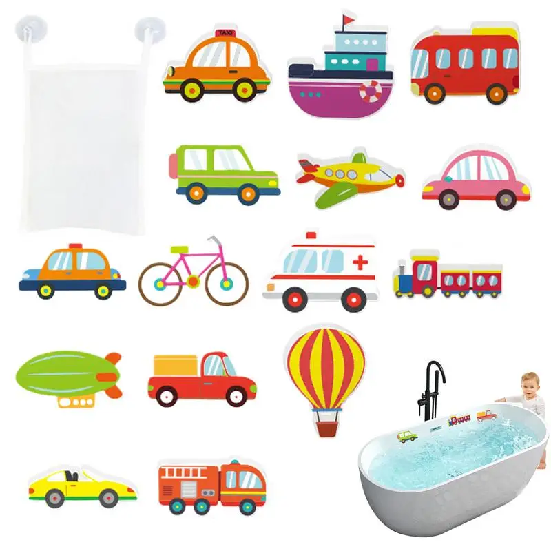 Bath Floating Toys Bathtub Bathroom Kids Water Toys Colorful Floating Toy Vehicle Pool Beach Toys For Children's Day Easter