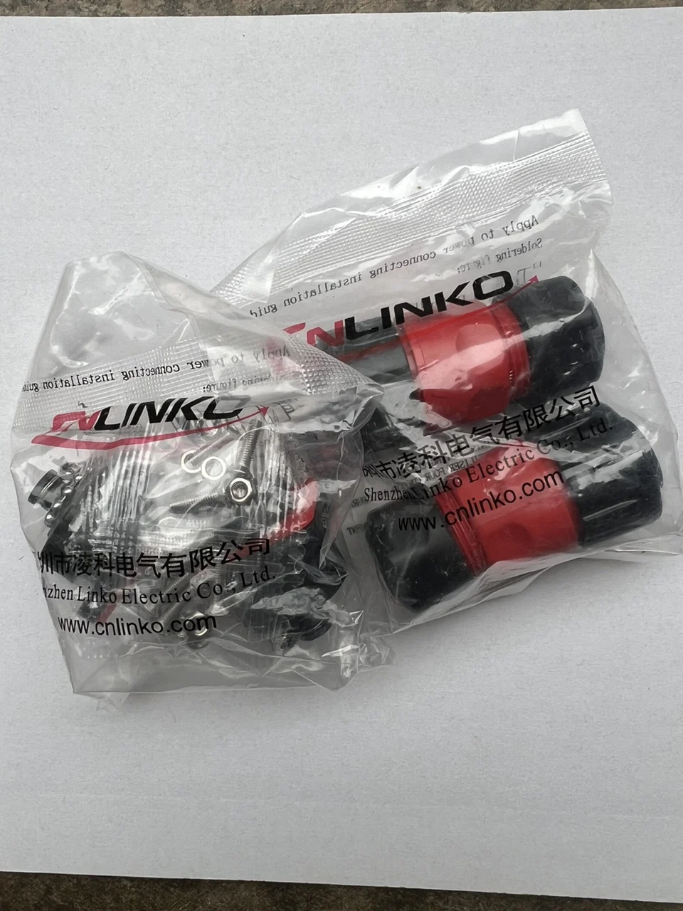 5pcs/waterproof aviation plug socket connector 3-pin brand new spot