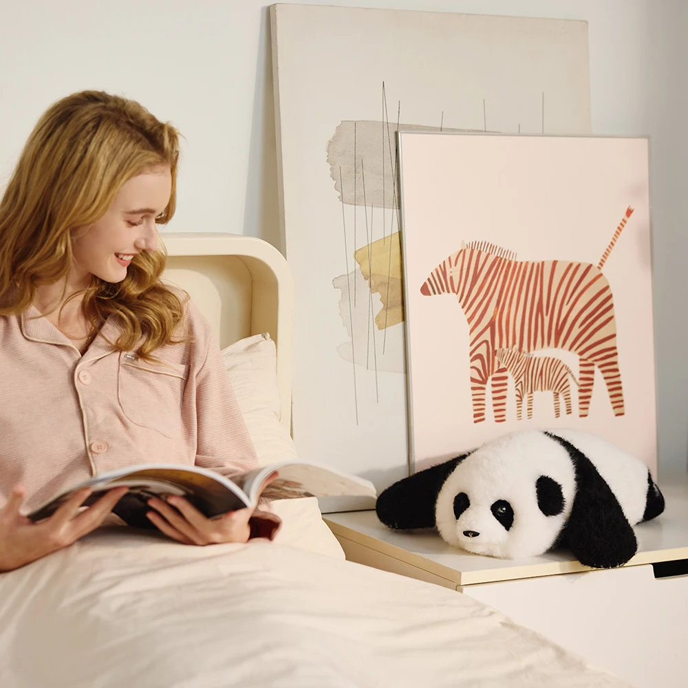 Real-Feel Bionic Panda Robot Multi-modal Emotional Interaction Voice Conversation Ai Interactive Toys - view 3
