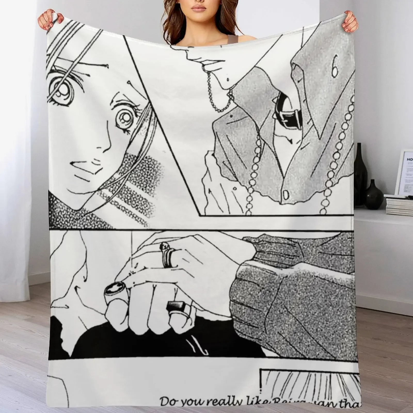 

Nana Manga Quality Throw Blanket Luxury Plaid Blankets For Baby Nap Blankets