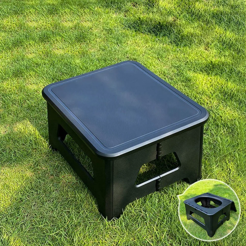 

Odor-Proof Folding Camping Toilet Emergency with Cover Mobile Toilet Reusable Easy To Carry Car Toilet Outdoor Activities