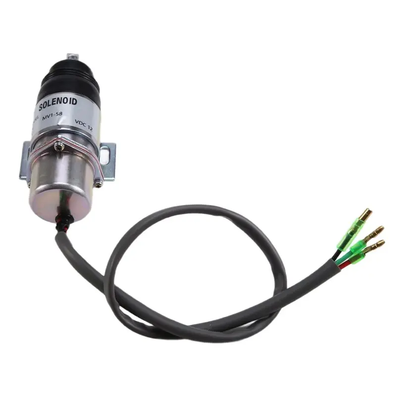 

For Isuzu Engine Compatible 12V Shut Off Solenoid- MV1-58 8-94453341-0 894453-3411 Fits 3KC1 4JG1