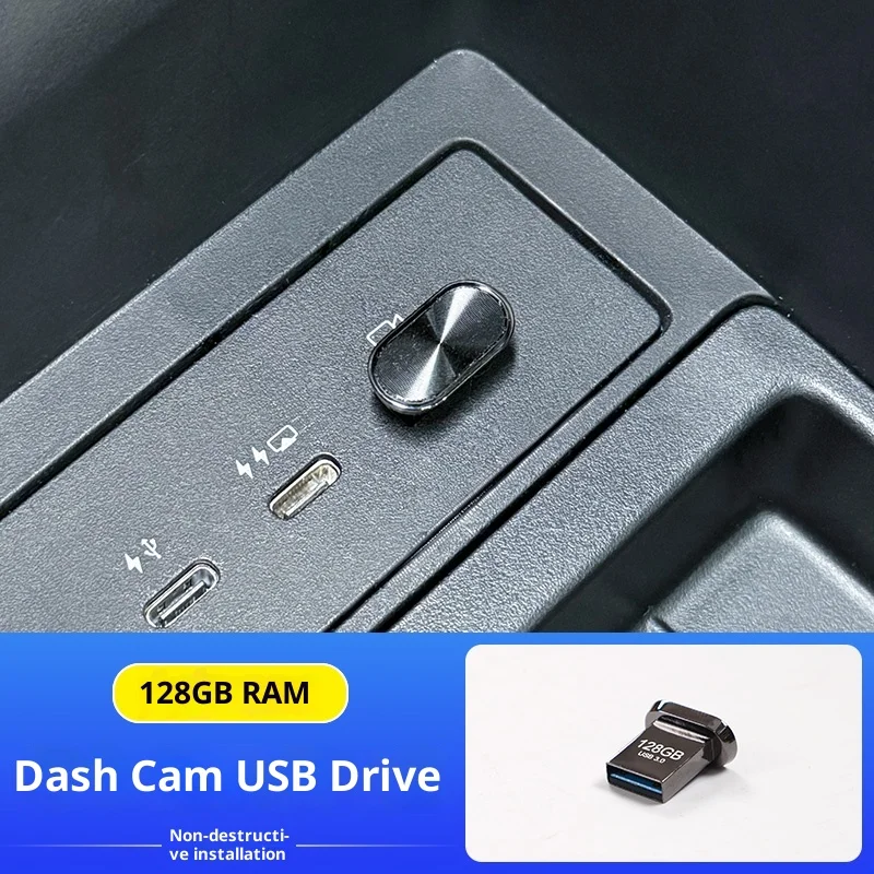 Dash Cam Sentry Mode USB Flash Drive High Speed Stable Car Accessory For Chery iCAUR V23