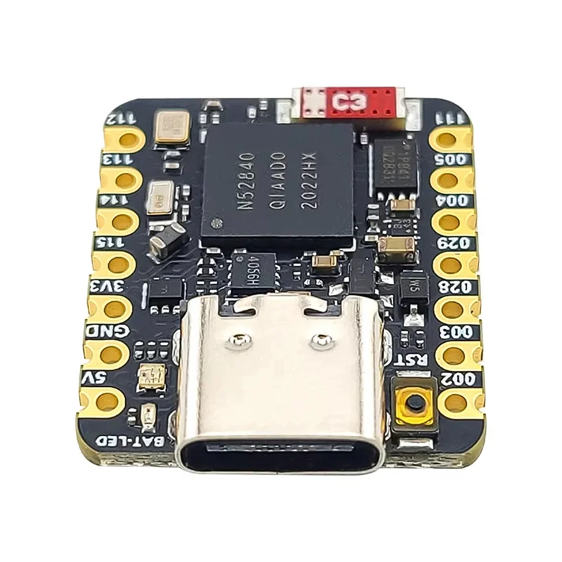 MINI NRF52840 개발 보드 TYPE-C 인터페이스 BT5.0 Bluetooth 모듈 MCU 메인 제어 보드 QSPI 플래시 Qspiflash