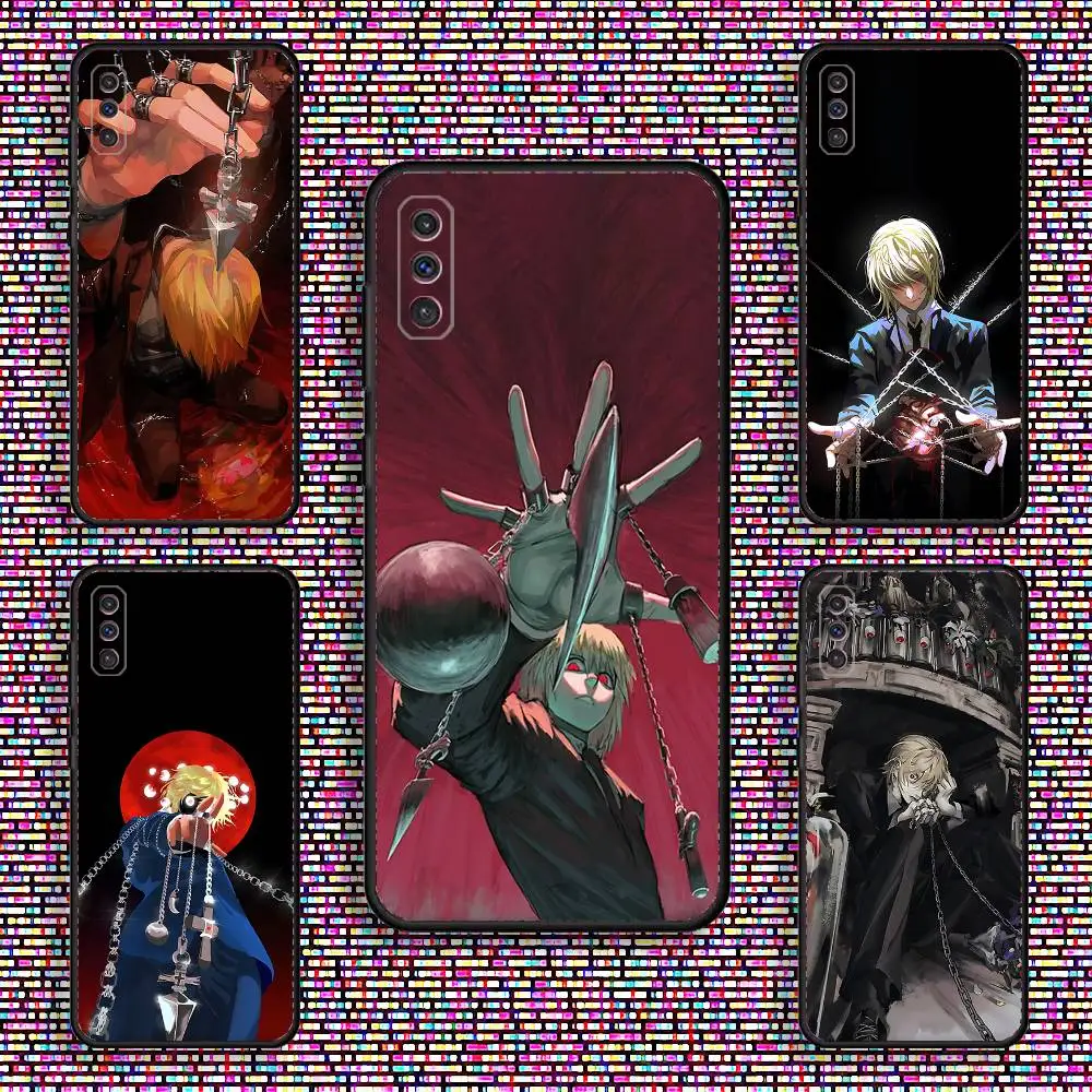 

Anime Kurapika H-Hunterpedia Phone Case For Samsung S 25,24,23,22,30,21,10,9,Ultra,Plus,Lite,FE,4,5 G Black Soft Case
