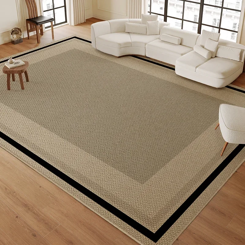 

Solid Color Handmade Floor Mat Bedroom Modern Japanese Sofa Coffee Table Area Rug